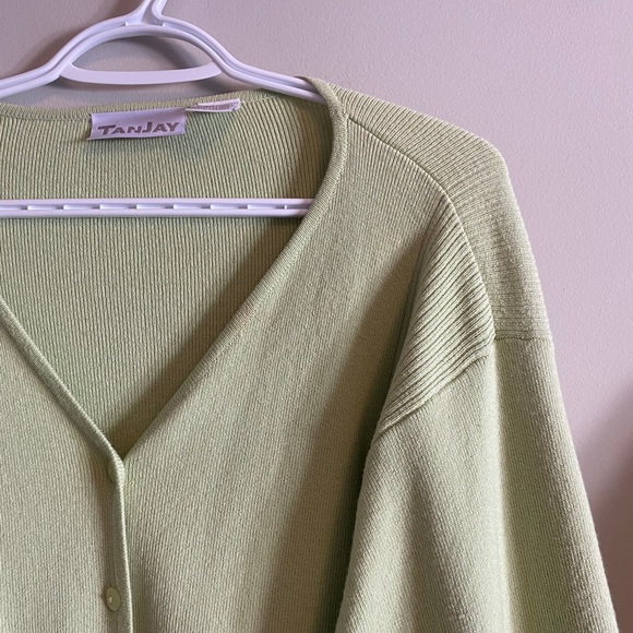 SOLD 🚫 Beautiful Green Cardigan! - Picture 2 of 6